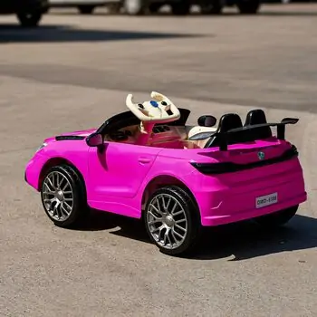 Mercedes Benz Racing Car Rose Red - ელექტრო მანქანა, 4 image