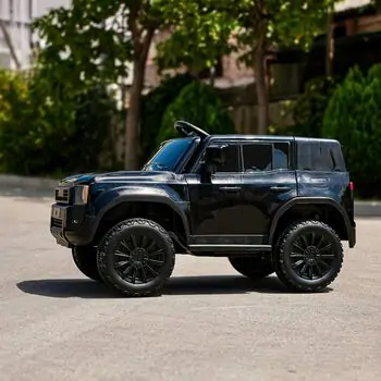 Land Cruiser Toyota Prado Black - ელექტრო მანქანა, 7 image