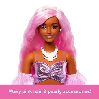 BARBIE HYV25 Deluxe Style 11" Doll by Mattel გლამურული მოდური თოჯინა მეტალის ელემენტებით და აქსესუარებით [CLONE], 3 image