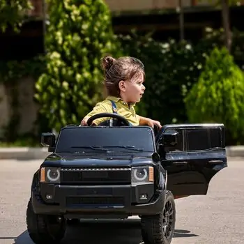 Land Cruiser Toyota Prado Black - ელექტრო მანქანა, 6 image
