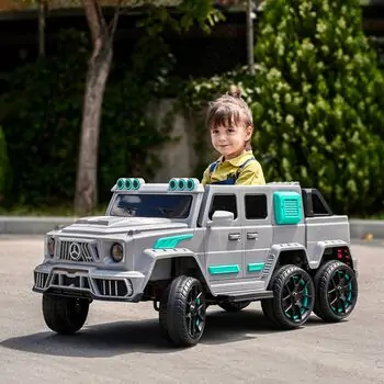 Mercedes Benz G63 AMG Car Grey - ელექტრო მანქანა, 8 image