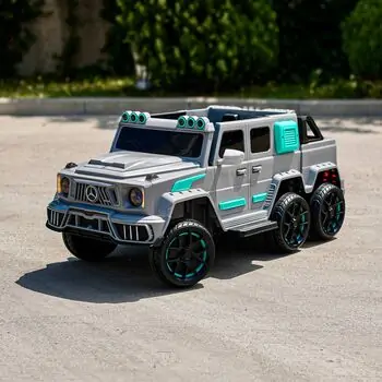 Mercedes Benz G63 AMG Car Grey - ელექტრო მანქანა, 2 image