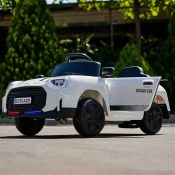Mini Cooper Car White - ელექტრო მანქანა, 4 image