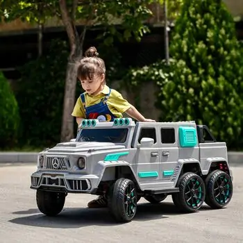 Mercedes Benz G63 AMG Car Grey - ელექტრო მანქანა