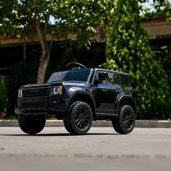 Land Cruiser Toyota Prado Black - ელექტრო მანქანა, 4 image