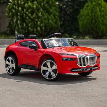 BMW I7 Electric Car  Red - ელექტრო მანქანა