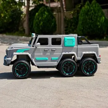 Mercedes Benz G63 AMG Car Grey - ელექტრო მანქანა, 14 image
