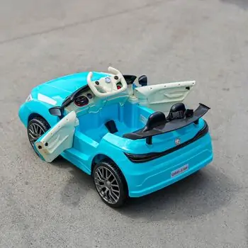 Mercedes Benz Racing Car Gulf Blue - ელექტრო მანქანა, 6 image