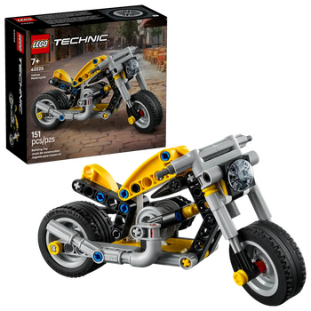 Lego Technic 42225 Yellow Motorcycle