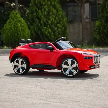 BMW I7 Electric Car  Red - ელექტრო მანქანა, 3 image