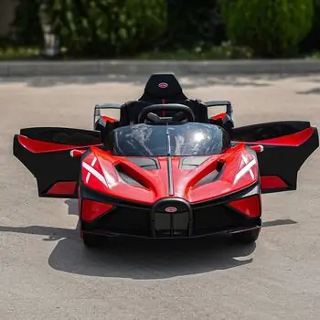 Bugatti Car Red - ელექტრო მანქანა, 12 image