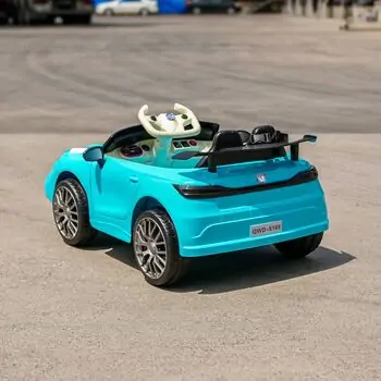 Mercedes Benz Racing Car Gulf Blue - ელექტრო მანქანა, 10 image