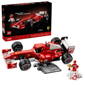 Lego Icons 11375 Ferrari F2004 & Michael Schumacher