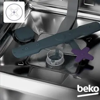 ჭურჭლის სარეცხი მანქანა BEKO BDEN48522D, 5 image