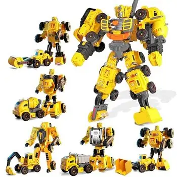 Construction Robot Transformers - სათამაშო ტრანსფორმერი რობოტი, 2 image