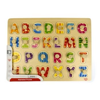 Wooden Alphabet Puzzle - ხის სათამაშო ფაზლი, 3 image