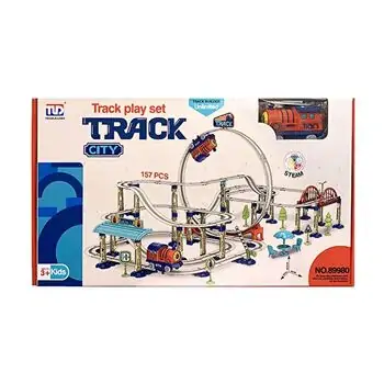 Train Track Set With One Loop - სათამაშო რკინიგზა, 3 image
