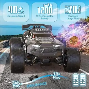 Land Storm RC Speed Drift Car - სათამაშო მანქანა დისტანციური მართვით, 10 image