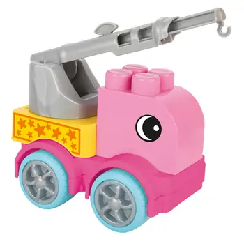 Pilsan 03 607 Master Bloks Construction Trucks Set ასაწყობი სათამაშო მანქანა