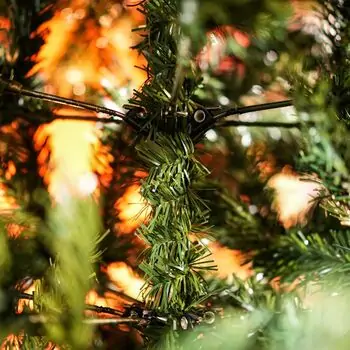 Christmas Tree With Mixed Silicone Needle PE+PVC 210 CM - ნაძვის ხე შერეული სილიკონის წიწვებით, 10 image