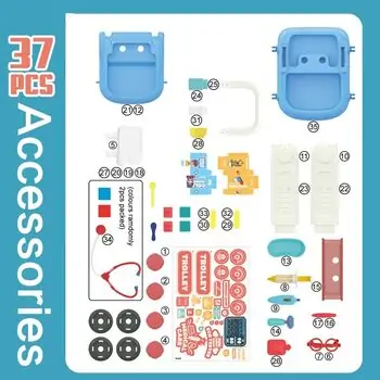 Medical Care Cute Trolley - სათამაშო საექიმო ნაკრები, 6 image