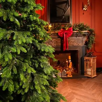 Christmas Tree PE 270 CM Green  - ნაძვის ხე 100% სილიკონი, 6 image