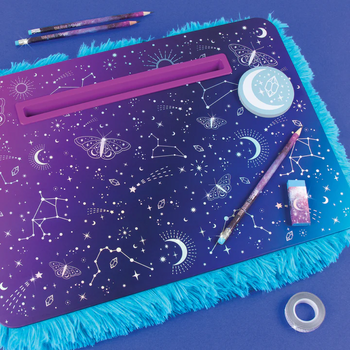 CELESTIAL DELUXE FAUX FUR LAP DESK 18014MR სათამაშო დაფა, 6 image