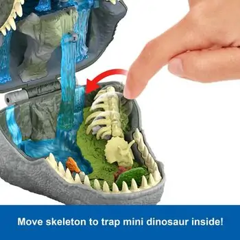 Jurassic World Rebirth Micro Adventure – სათამაშო დინოზავრის თავი [CLONE], 2 image