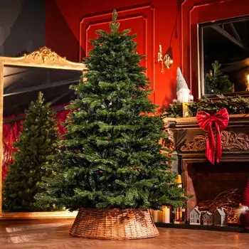 Christmas Tree With Mixed Silicone Needle PE+PVC 210 CM - ნაძვის ხე შერეული სილიკონის წიწვებით