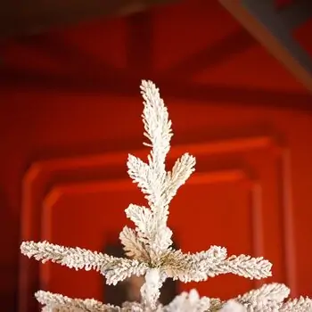 Snow-Covered Christmas Tree PE+PVC 240 CM - დათოვლილი ნაძვის ხე შერეული სილიკონის წიწვებით, 3 image