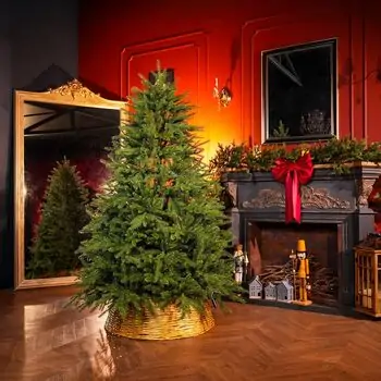 Evergreen Glow Christmas Tree PE 180 CM Light Green - საახალწლო ნაძვის ხე 100 % სილიკონი, 9 image