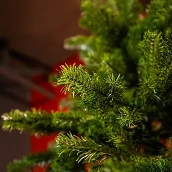 Christmas Tree 210 CM PE + PVC  - საახალწლო ნაძვის ხე შერეული სილიკონის წიწვებით, 4 image