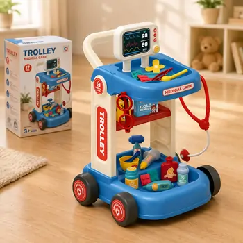 Medical Care Cute Trolley - სათამაშო საექიმო ნაკრები