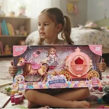 Fashion Doll With Accessories - სათამაშო თოჯინა აქსესუარებით, 2 image