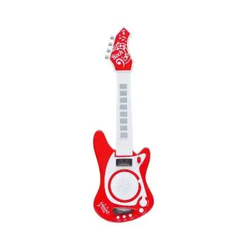 Electric Guitar Red - სათამაშო ელექტრო გიტარა, 4 image