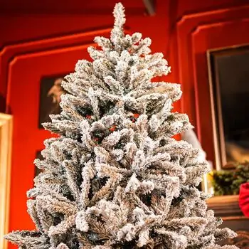 Snow-Covered Christmas Tree საახალწლო ნაძვის ხე დათოვლილი ტოტებით 180 სმ, 7 image