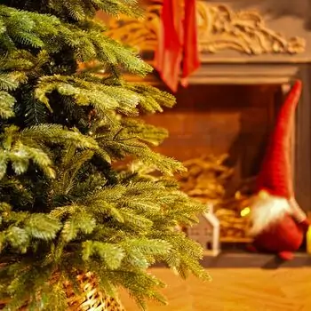 Christmas Tree With Mixed Silicone Needle PE+PVC 180 CM - ნაძვის ხე შერეული სილიკონის წიწვებით, 6 image