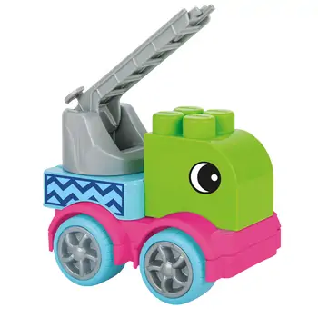 Pilsan 03 607 Master Bloks Construction Trucks Set ასაწყობი სათამაშო მანქანა, 4 image