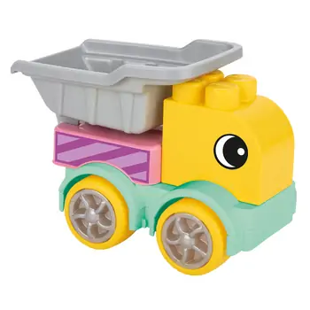 Pilsan 03 607 Master Bloks Construction Trucks Set ასაწყობი სათამაშო მანქანა, 5 image
