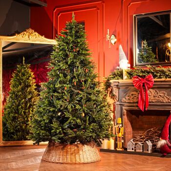 Christmas Tree With Mixed Silicone Needle PE+PVC 210 CM - ნაძვის ხე შერეული სილიკონის წიწვებით, 2 image