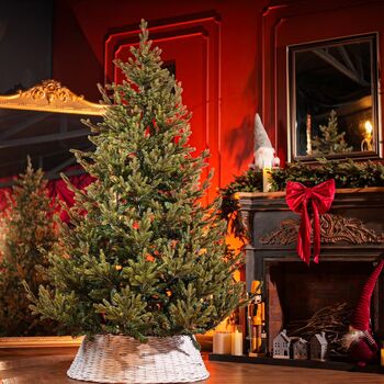 Christmas Tree PE+PVC 210 CM Green - ნაძვის ხე შერეული სილიკონის წიწვებით