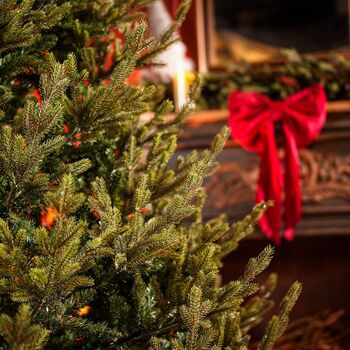 Christmas Tree PE+PVC 210 CM Green - ნაძვის ხე შერეული სილიკონის წიწვებით, 4 image