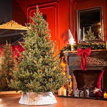 Christmas Tree PE+PVC 210 CM Green - ნაძვის ხე შერეული სილიკონის წიწვებით, 3 image