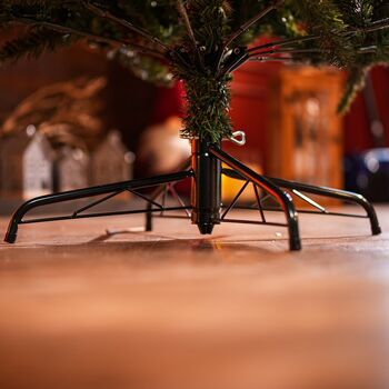 Christmas Tree PE+PVC 210 CM Green - ნაძვის ხე შერეული სილიკონის წიწვებით, 12 image