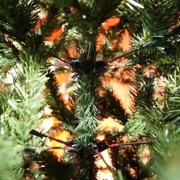 Winter Bloom Christmas Tree  210 CM With Snow-Covered Branches, Pine Cones And Berries - ნაძვის ხე დათოვლილი ბოლოებით, გირჩით და კენკრით, 5 image