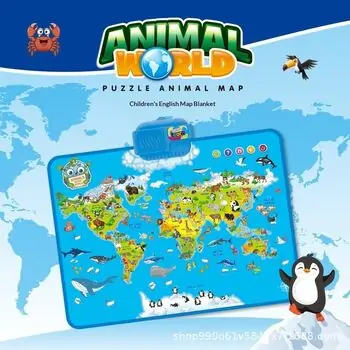 Animal World Play Mat - სათამაშო განსავითარებელი ხალიჩა, 3 image