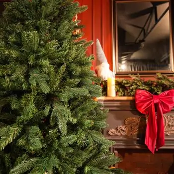 Christmas Tree PE + PVC 210 CM - ნაძვის ხე შერეული სილიკონის წიწვებით, 3 image