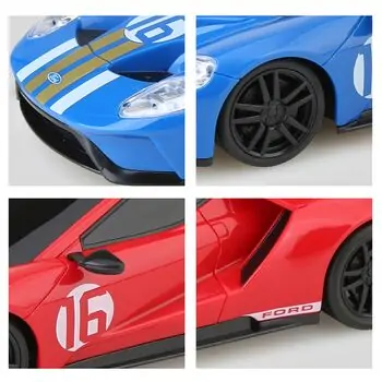 Remote Control Licensed Car 2022 Ford GT Heritage - სათამაშო დისტანციურად მართვადი ფორდის მანქანა, 7 image