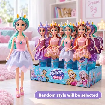 Beautiful Fashion Unicorn Doll - სათამაშო თოჯინა