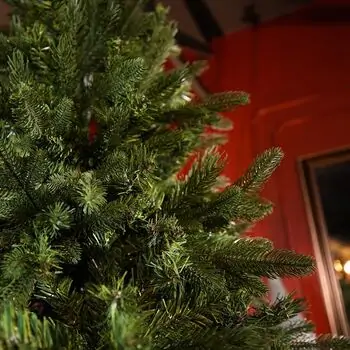 Christmas Tree PE + PVC 240 CM - ნაძვის ხე შერეული სილიკონის წიწვებით, 4 image